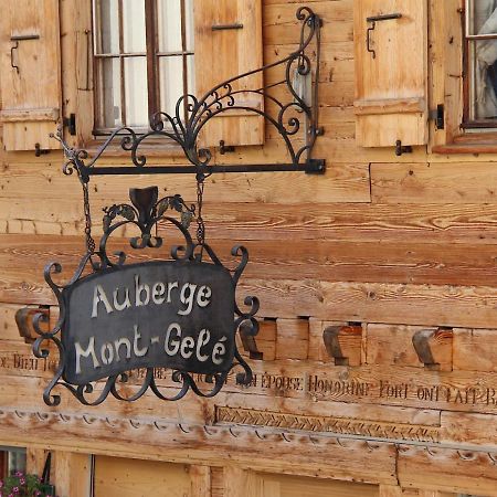 Auberge Le Mont-Gele Iserables Dış mekan fotoğraf
