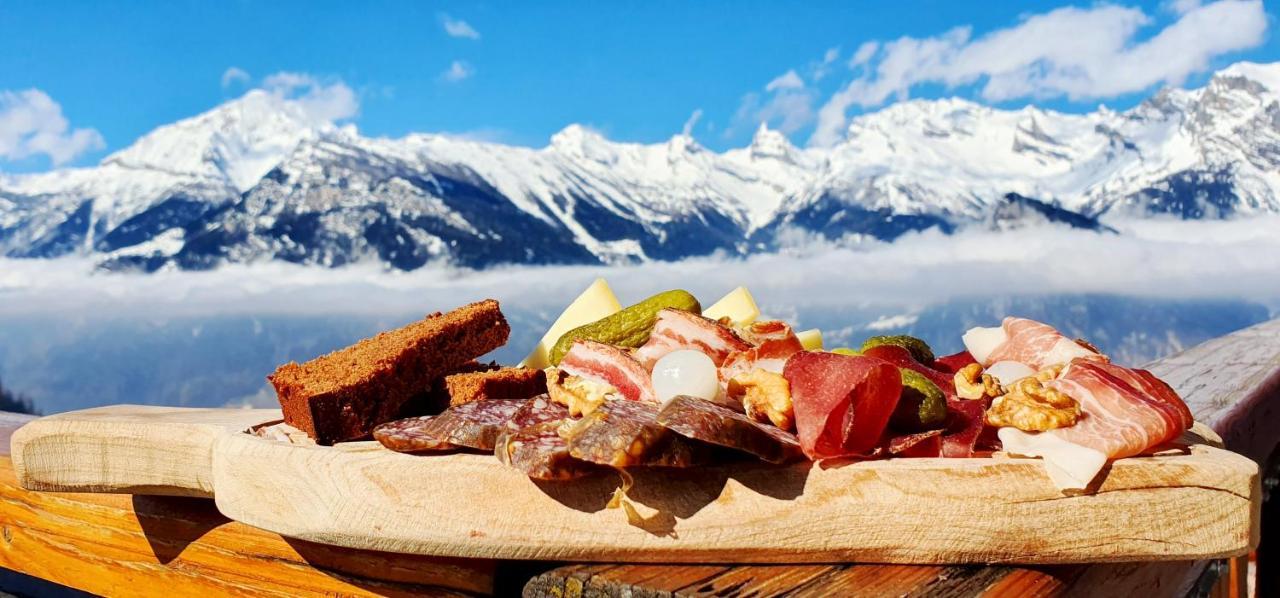 Auberge Le Mont-Gele Iserables Dış mekan fotoğraf