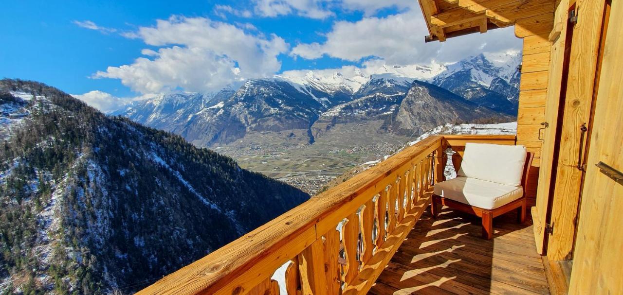 Auberge Le Mont-Gele Iserables Dış mekan fotoğraf
